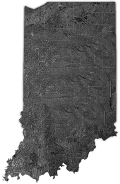 Map of Indiana